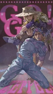 👥 emoji Johnny joestar @TimoshaMongol Telegram sticker 10 of 21