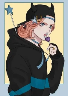 🍭 emoji Johnny joestar @TimoshaMongol Telegram sticker 18 of 21