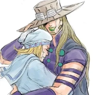 😢 emoji Johnny joestar @TimoshaMongol Telegram sticker 6 of 21