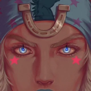 👁 emoji Johnny joestar @TimoshaMongol Telegram sticker 16 of 21
