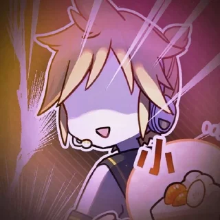 📀 emoji 𝐋𝐞𝐧 𝐊𝐚𝐠𝐚𝐦𝐢𝐧𝐞 ✩ೄྀ Telegram sticker 5 of 54