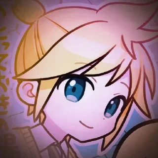 📀 emoji 𝐋𝐞𝐧 𝐊𝐚𝐠𝐚𝐦𝐢𝐧𝐞 ✩ೄྀ Telegram sticker 21 of 54
