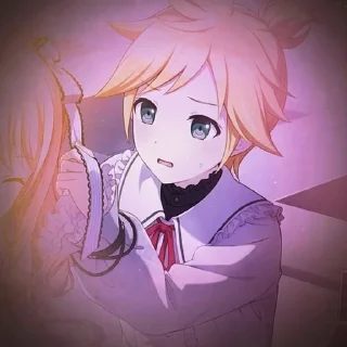 📀 emoji 𝐋𝐞𝐧 𝐊𝐚𝐠𝐚𝐦𝐢𝐧𝐞 ✩ೄྀ Telegram sticker 22 of 54