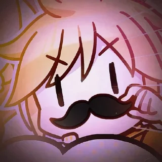 📀 emoji 𝐋𝐞𝐧 𝐊𝐚𝐠𝐚𝐦𝐢𝐧𝐞 ✩ೄྀ Telegram sticker 15 of 54