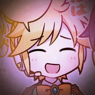 📀 emoji 𝐋𝐞𝐧 𝐊𝐚𝐠𝐚𝐦𝐢𝐧𝐞 ✩ೄྀ Telegram sticker 9 of 54