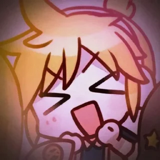 📀 emoji 𝐋𝐞𝐧 𝐊𝐚𝐠𝐚𝐦𝐢𝐧𝐞 ✩ೄྀ Telegram sticker 12 of 54