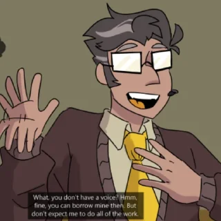 Sticker from –The Narrator•°.