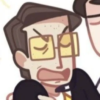 💛 emoji ✧ - the Narrator. ✧ Telegram sticker 6 of 61