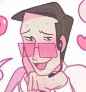 🩷 emoji ✧ - the Narrator. ✧ Telegram sticker 2 of 61