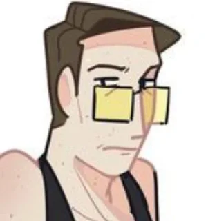 💛 emoji ✧ - the Narrator. ✧ Telegram sticker 17 of 61
