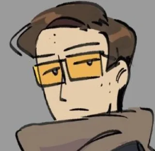💛 emoji ✧ - the Narrator. ✧ Telegram sticker 24 of 61