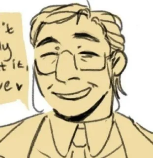 💛 emoji ✧ - the Narrator. ✧ Telegram sticker 9 of 61