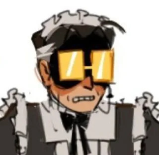 💛 emoji ✧ - the Narrator. ✧ Telegram sticker 20 of 61