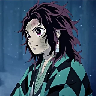 🗡 emoji Tanjiro Kamado @mafust Telegram sticker 8 of 30
