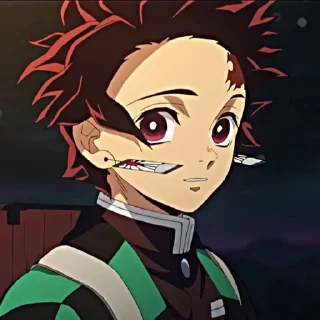 🗡 emoji Tanjiro Kamado @mafust Telegram sticker 6 of 30