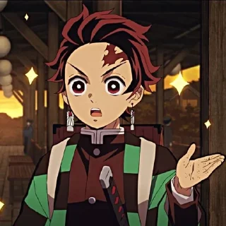 🗡 emoji Tanjiro Kamado @mafust Telegram sticker 9 of 30
