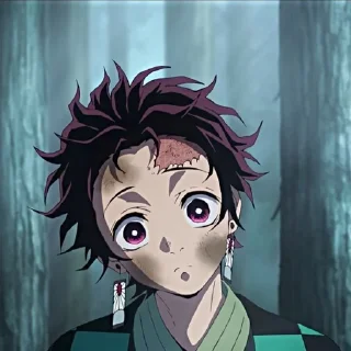 🗡 emoji Tanjiro Kamado @mafust Telegram sticker 15 of 30