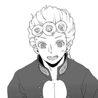 Sticker from Giorno Giovanna (JoJo dj- ‘O s