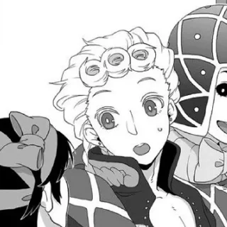 Sticker from Giorno Giovanna (JoJo dj- ‘O s
