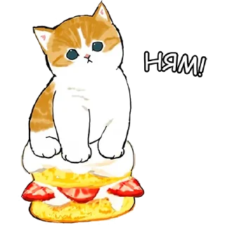 😌 emoji Котики mofu_sand Telegram sticker 15 of 33