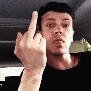 🖕 emoji Favorite stickers Telegram sticker 12 of 52