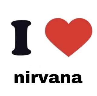 Sticker from нирвана !!