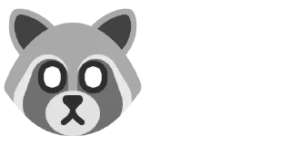 😳 emoji Raccoon 🦝 Telegram sticker 3 of 41