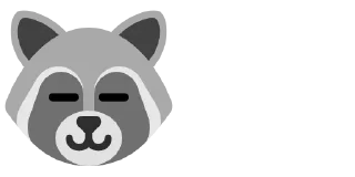 😌 emoji Raccoon 🦝 Telegram sticker 2 of 41