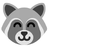 😊 emoji Raccoon 🦝 Telegram sticker 19 of 41