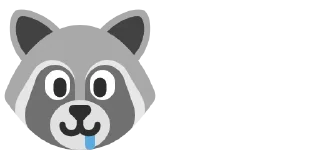 🤓 emoji Raccoon 🦝 Telegram sticker 13 of 41