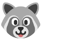😛 emoji Raccoon 🦝 Telegram sticker 7 of 41