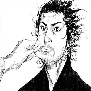 Sticker from Miyamoto Musashi by @beepsus