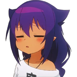 🥱 emoji Jahy-sama Telegram sticker 3 of 54