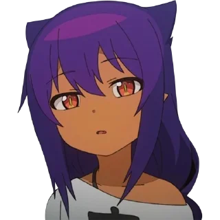 😑 emoji Jahy-sama Telegram sticker 5 of 54