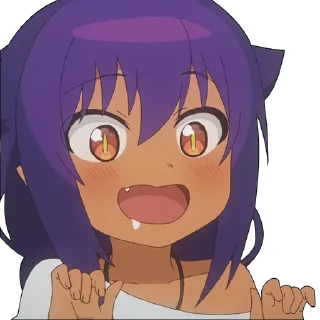 😀 emoji Jahy-sama Telegram sticker 4 of 54