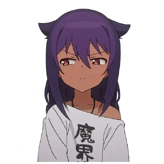 🤨 emoji Jahy-sama Telegram sticker 1 of 54
