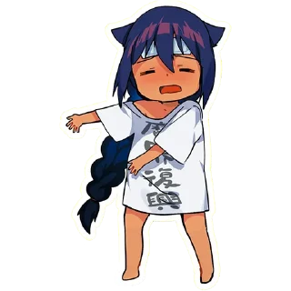 🤒 emoji Jahy-sama Telegram sticker 13 of 54
