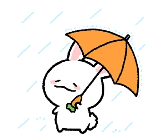 ⭐ emoji ミヨンミヨン バニー 2 @moe_sticker_bot Telegram sticker 5 of 24
