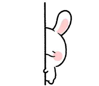 ⭐ emoji ミヨンミヨン バニー 2 @moe_sticker_bot Telegram sticker 18 of 24