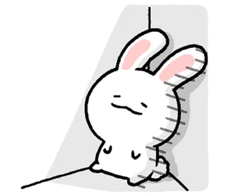 ⭐ emoji ミヨンミヨン バニー 2 @moe_sticker_bot Telegram sticker 4 of 24