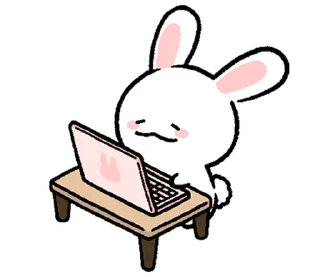 ⭐ emoji ミヨンミヨン バニー 2 @moe_sticker_bot Telegram sticker 8 of 24