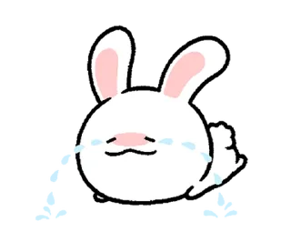 ⭐ emoji ミヨンミヨン バニー 2 @moe_sticker_bot Telegram sticker 14 of 24