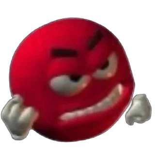 😡 emoji @STICKRULE <- БОЛЬШЕ Telegram sticker 1 of 60
