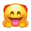 😝 emoji Crazy Emoji 1 @xkysluv Telegram sticker 22 of 120