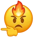 😠 emoji Crazy Emoji 1 @xkysluv Telegram sticker 6 of 120