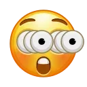 😲 emoji Crazy Emoji 1 @xkysluv Telegram sticker 21 of 120