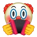 🤡 emoji Crazy Emoji 1 @xkysluv Telegram sticker 24 of 120