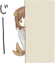 Sticker from Dog girls sticker :: @line_stickers