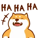 Sticker from shiba jd