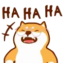 Sticker from shiba jd